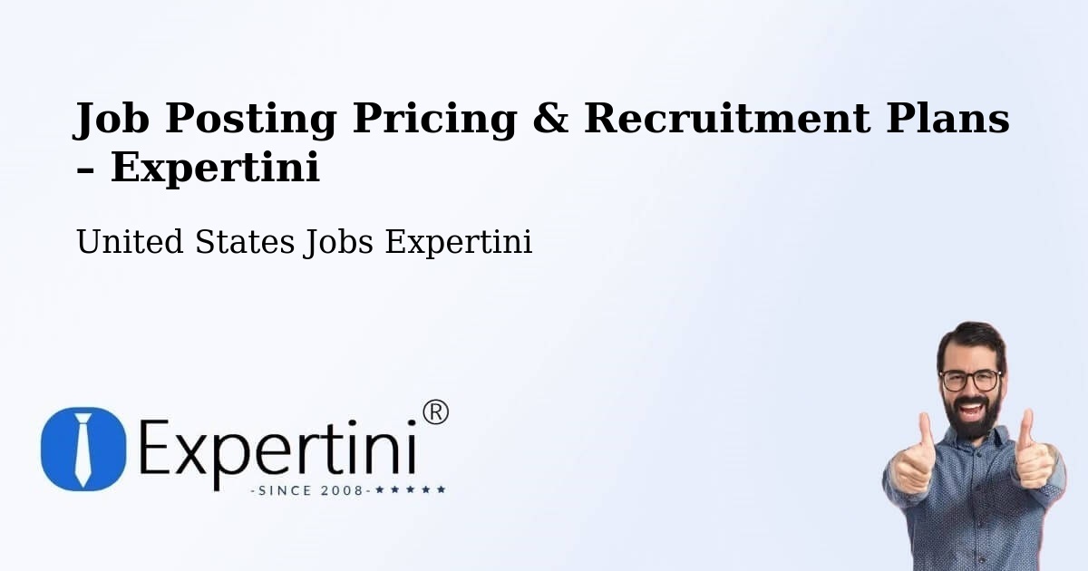 Job Posting Pricing & Recruitment Plans – Thorp - Thorp, United States Jobs Expertini
