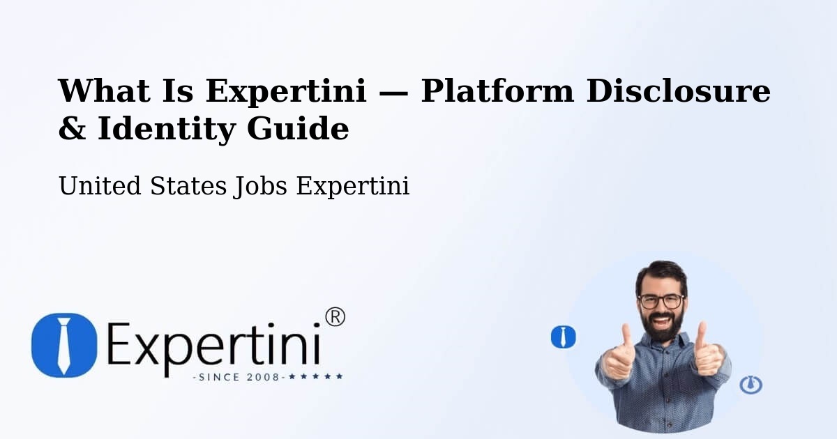 What Is Expertini — Platform Disclosure & Identity Guide – Thorp